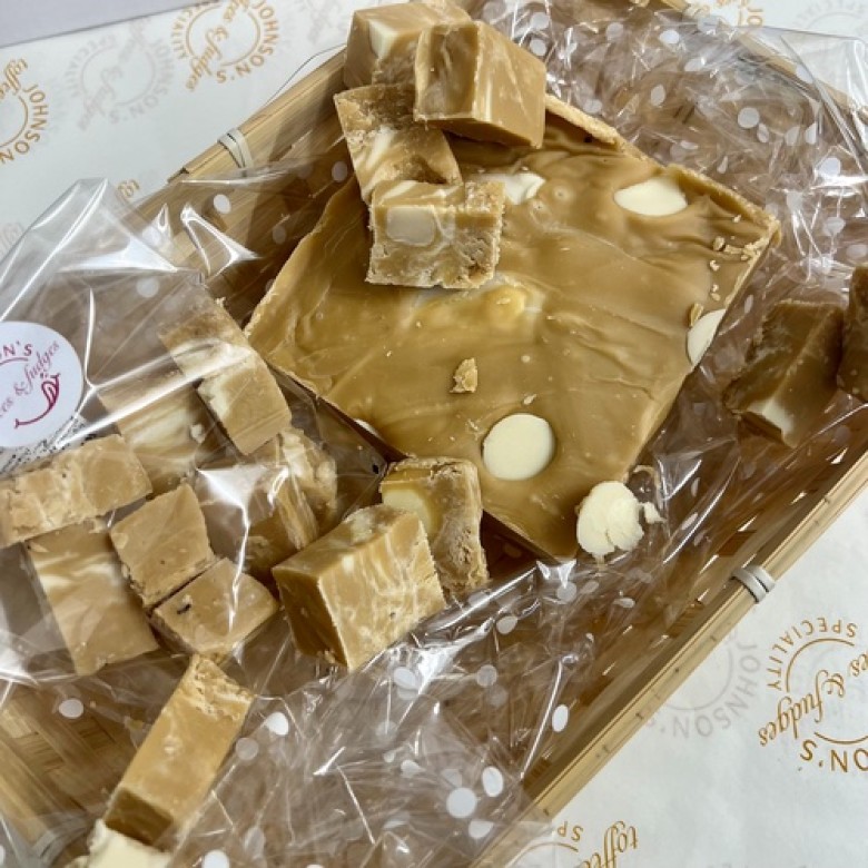 White Choccy fudge