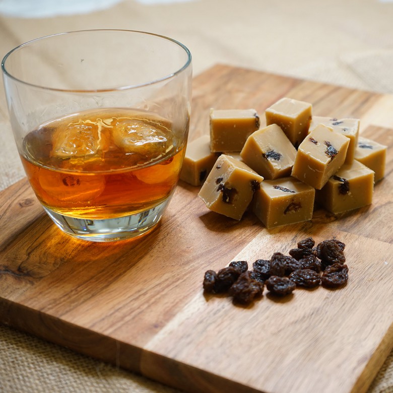 Rum & Raisin Fudge